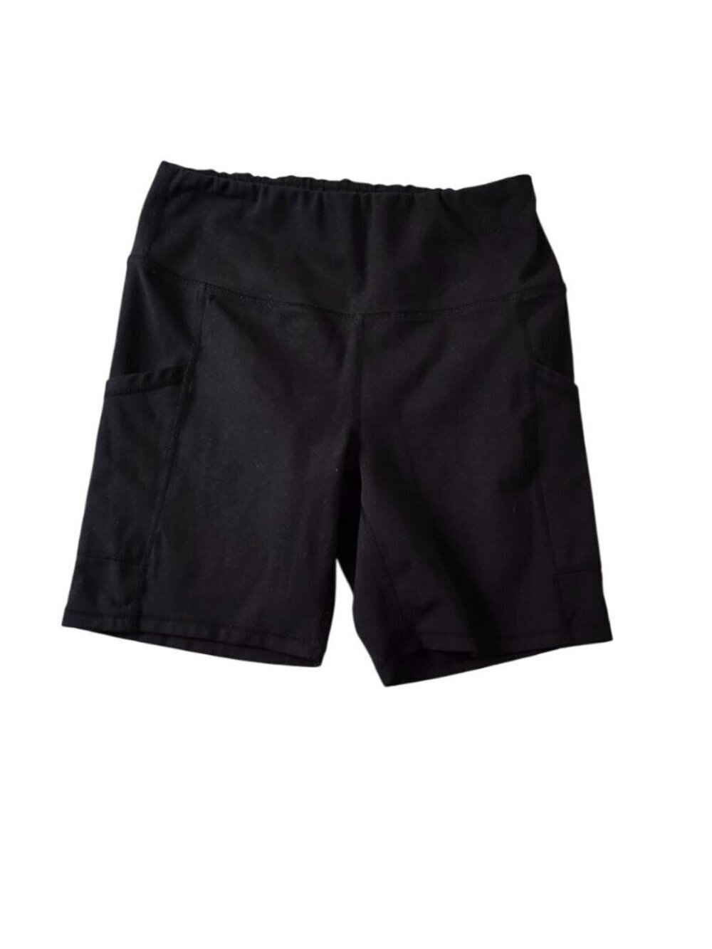 Yogalicious Medium Black Shorts with Side Pockets